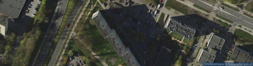 Zdjęcie satelitarne Parking Płatny-strzeżony