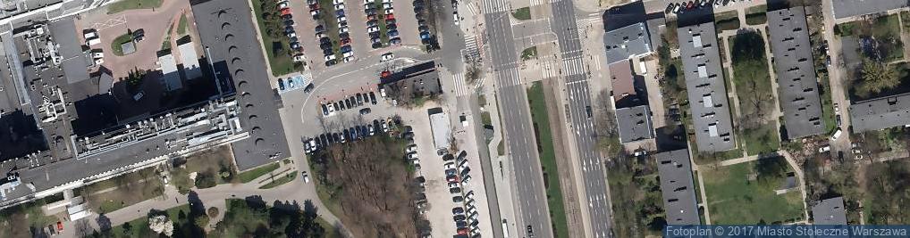 Zdjęcie satelitarne Parking Płatny-strzeżony
