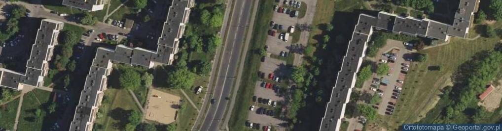 Zdjęcie satelitarne Parking Płatny-strzeżony