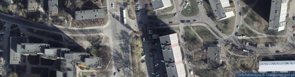 Zdjęcie satelitarne Parking Płatny-strzeżony
