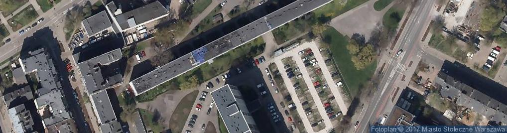 Zdjęcie satelitarne Parking Płatny-strzeżony