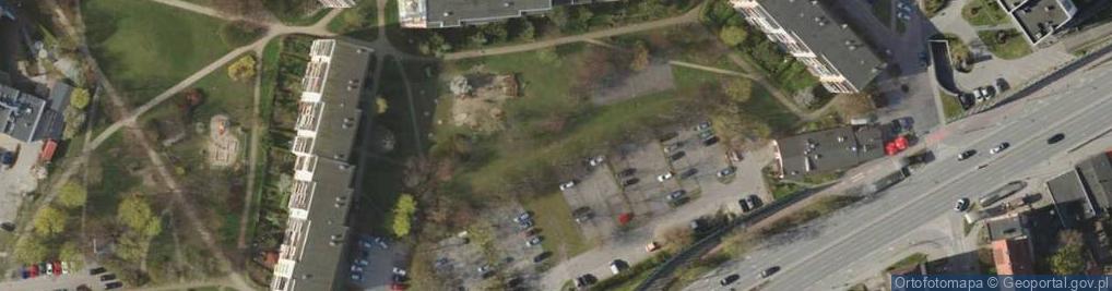 Zdjęcie satelitarne Parking Płatny-strzeżony