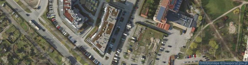Zdjęcie satelitarne Parking Płatny-strzeżony