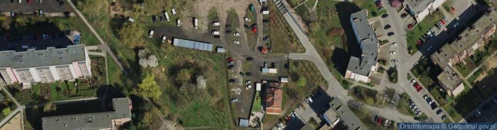 Zdjęcie satelitarne Parking Płatny-strzeżony