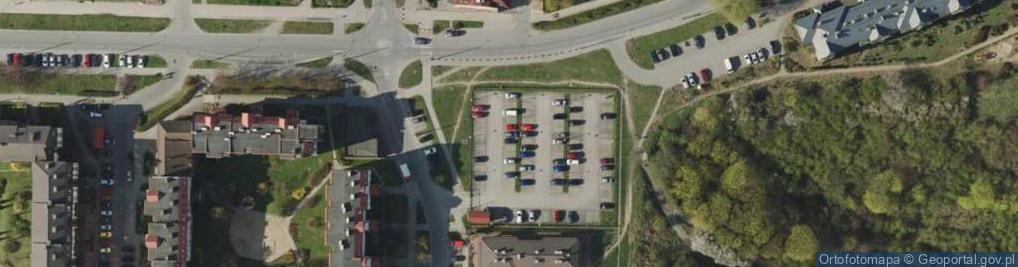 Zdjęcie satelitarne Parking Płatny-strzeżony