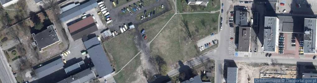 Zdjęcie satelitarne Parking Płatny-strzeżony