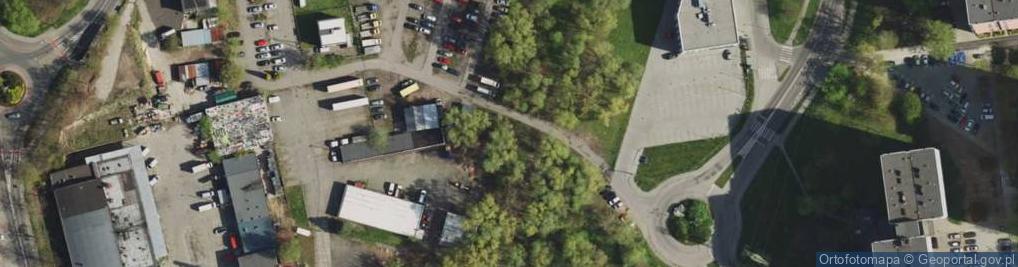 Zdjęcie satelitarne Parking Płatny-strzeżony