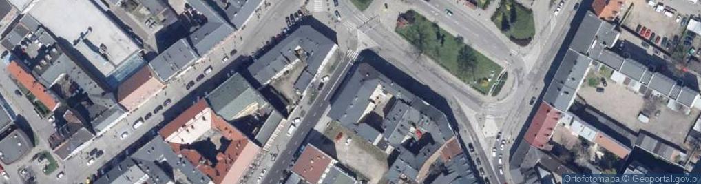 Zdjęcie satelitarne Parking Płatny-strzeżony