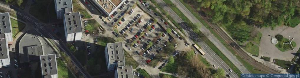 Zdjęcie satelitarne Parking Płatny-strzeżony