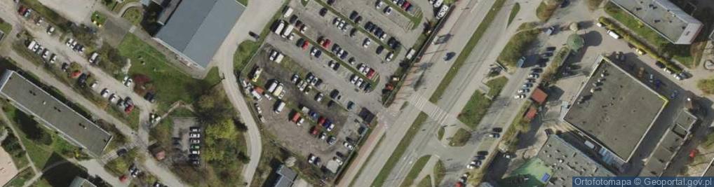 Zdjęcie satelitarne Parking Płatny-strzeżony