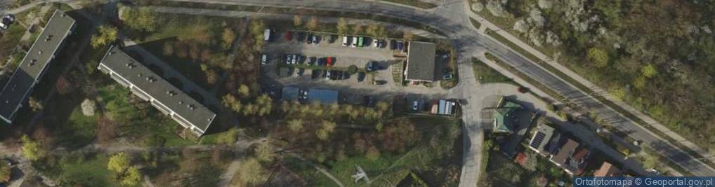 Zdjęcie satelitarne Parking Płatny-strzeżony