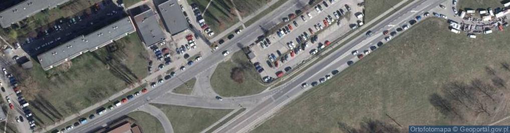 Zdjęcie satelitarne Parking Płatny-strzeżony