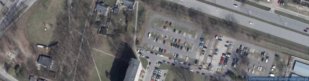 Zdjęcie satelitarne Parking Płatny-strzeżony