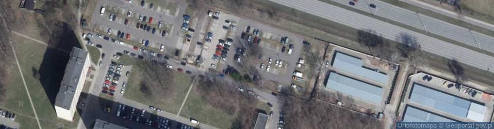 Zdjęcie satelitarne Parking Płatny-strzeżony