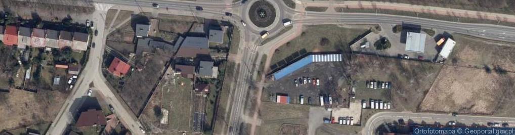Zdjęcie satelitarne Parking Płatny-strzeżony