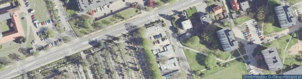 Zdjęcie satelitarne Parking Płatny-strzeżony