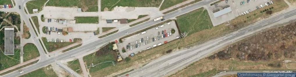Zdjęcie satelitarne Parking Płatny-strzeżony