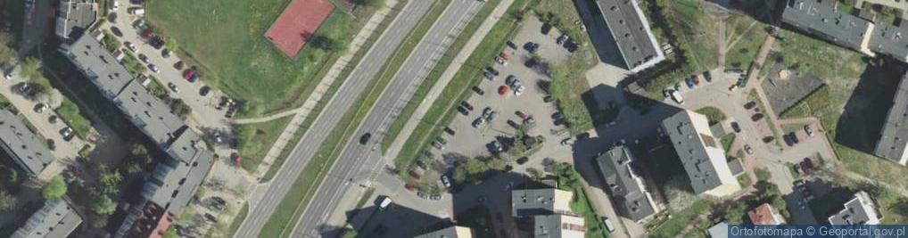 Zdjęcie satelitarne Parking Płatny-strzeżony