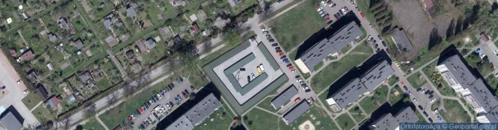 Zdjęcie satelitarne Parking Płatny-strzeżony