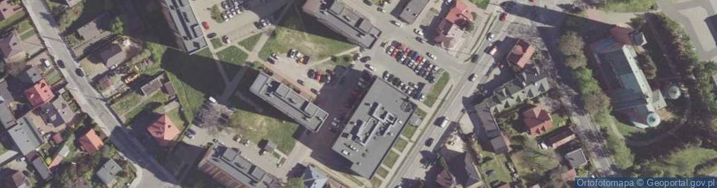 Zdjęcie satelitarne Parking Płatny-strzeżony