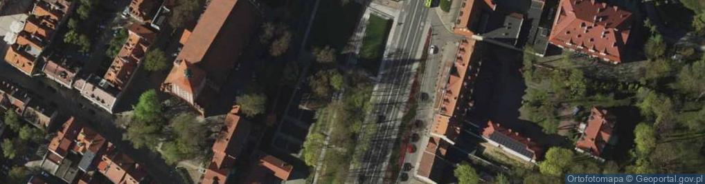 Zdjęcie satelitarne Parking Płatny-strzeżony