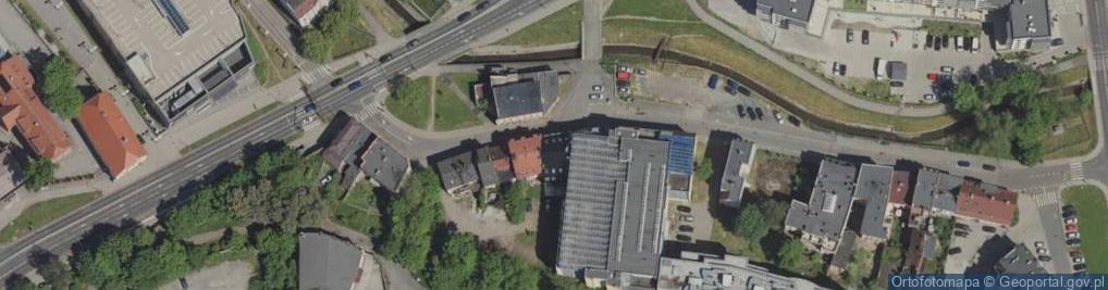 Zdjęcie satelitarne Parking Płatny-strzeżony