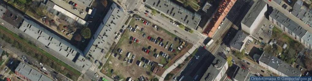 Zdjęcie satelitarne Parking Płatny-strzeżony