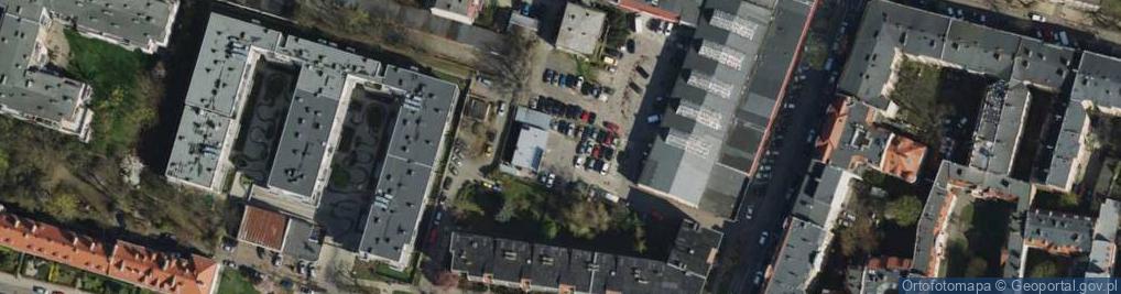 Zdjęcie satelitarne Parking Płatny-strzeżony