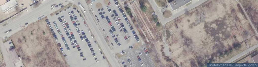 Zdjęcie satelitarne Parking Płatny-strzeżony