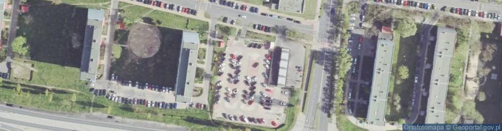 Zdjęcie satelitarne Parking Płatny-strzeżony