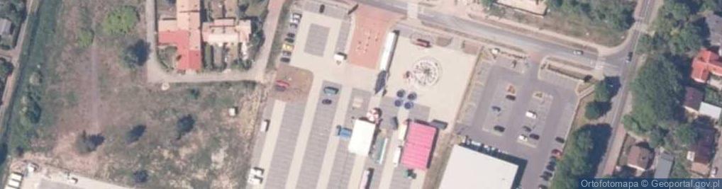 Zdjęcie satelitarne Parking Płatny-strzeżony