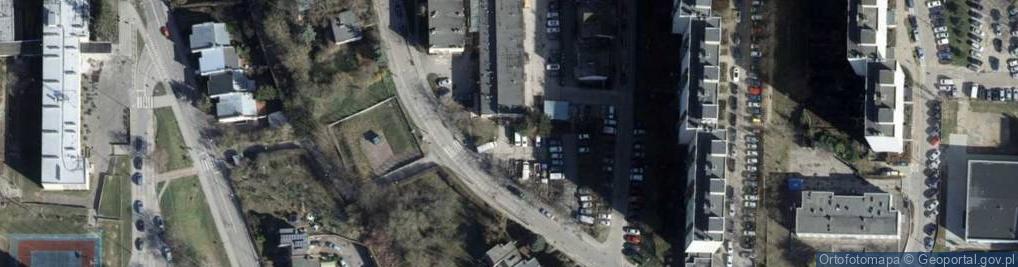 Zdjęcie satelitarne Parking Płatny-strzeżony