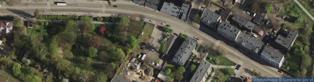 Zdjęcie satelitarne Parking Płatny-strzeżony