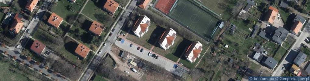Zdjęcie satelitarne Parking Płatny-strzeżony