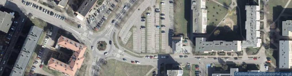 Zdjęcie satelitarne Parking