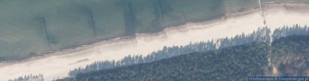 Zdjęcie satelitarne Plaża