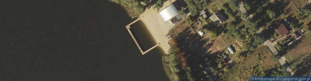 Zdjęcie satelitarne Plaża