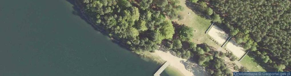 Zdjęcie satelitarne Plaża