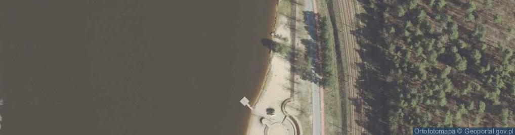 Zdjęcie satelitarne Plaża