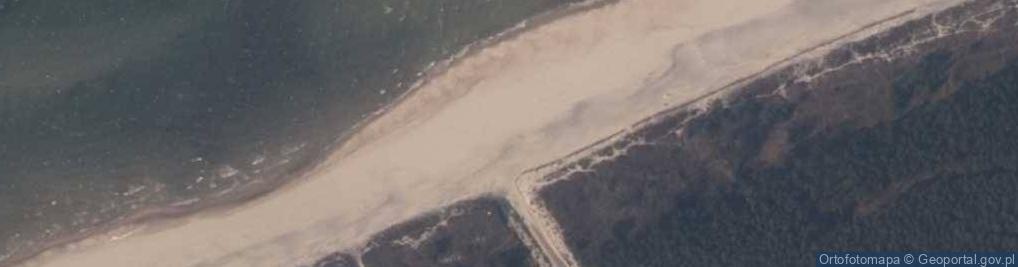 Zdjęcie satelitarne Wejście nr 24 Krynica Morska