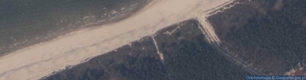 Zdjęcie satelitarne Wejście nr 25 Krynica Morska