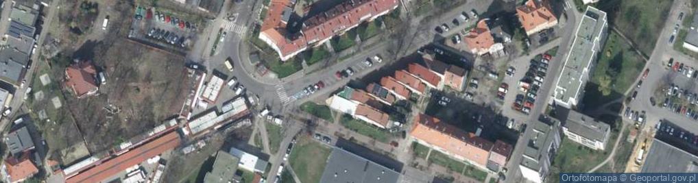 Zdjęcie satelitarne AP Głogów