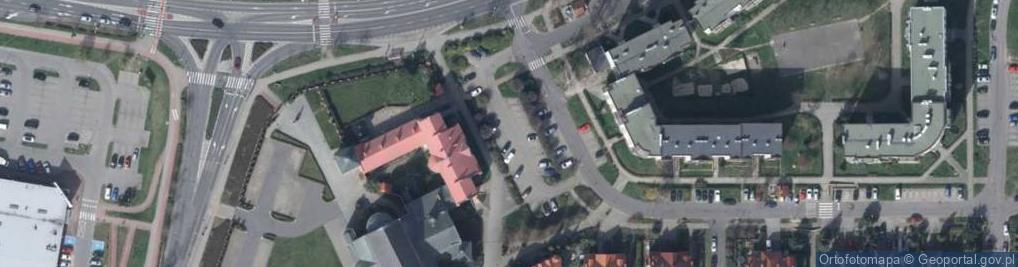 Zdjęcie satelitarne AP Głogów