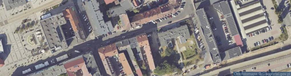 Zdjęcie satelitarne AP Gorzów Wielkopolski