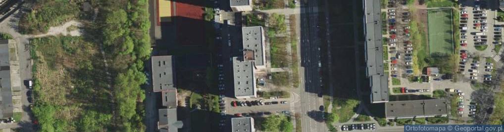 Zdjęcie satelitarne AP Katowice