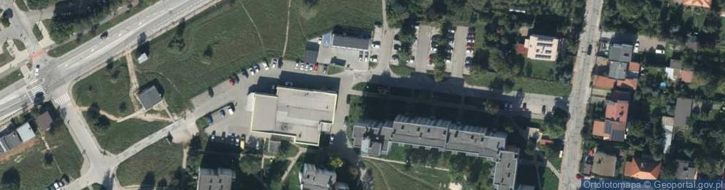 Zdjęcie satelitarne AP Kielce