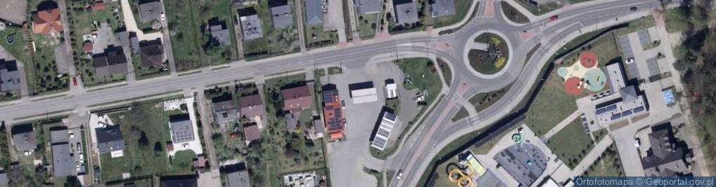 Zdjęcie satelitarne AP Knurów