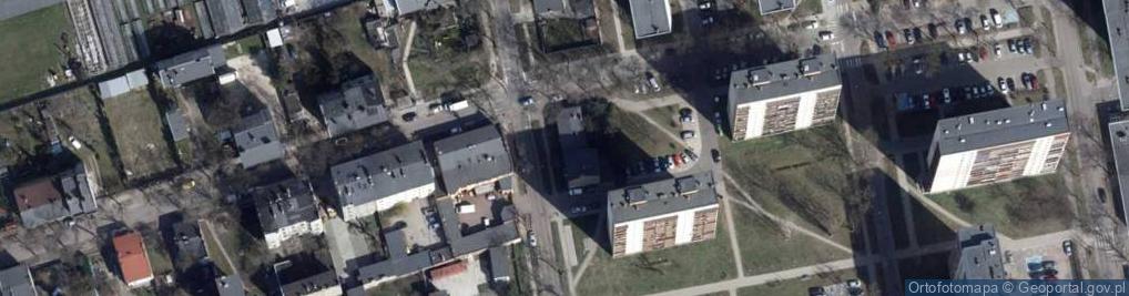 Zdjęcie satelitarne AP Łódź