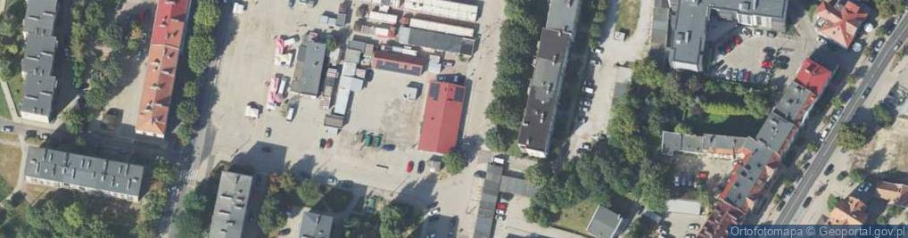 Zdjęcie satelitarne AP Ostrów Wielkopolski