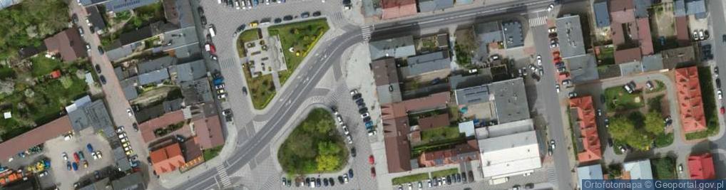 Zdjęcie satelitarne AP Poddębice